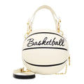 Personality Female Leather Pink Basketball Bag Ball Purses for Teenagers Women Shoulder Bags Crossbody Chain Hand Bags