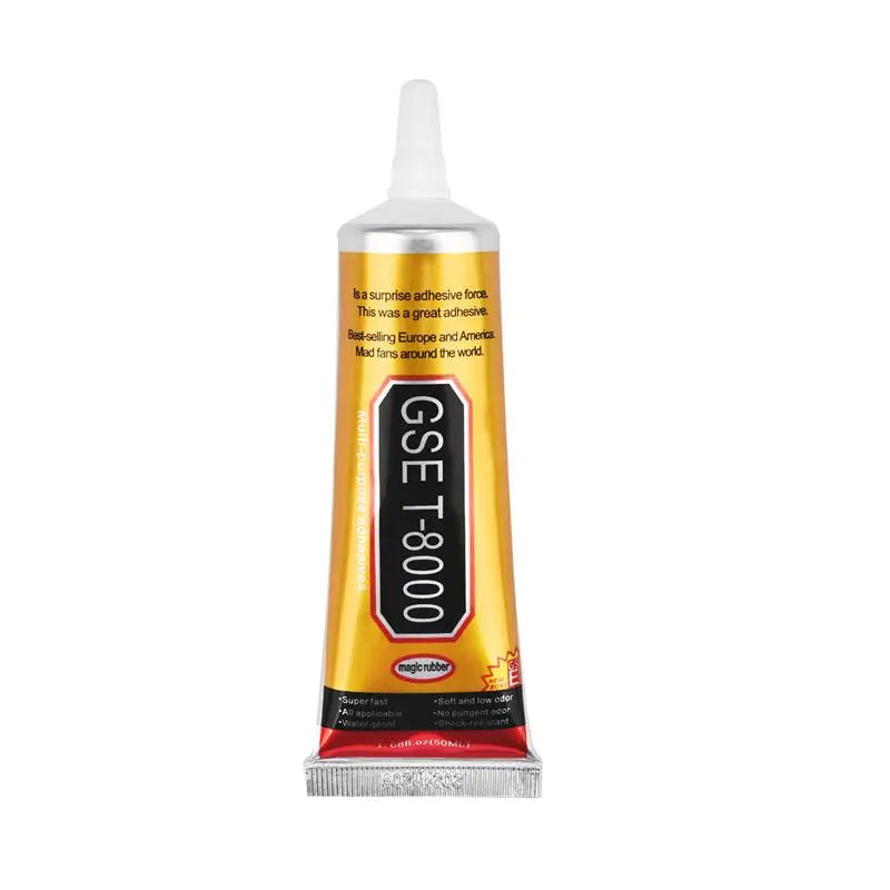15/25/50/110ML T7000 T8000 B7000 Glue Repair Cell Phone Touch Screen Adhesive Electronic Components Glue With Applicator Tip