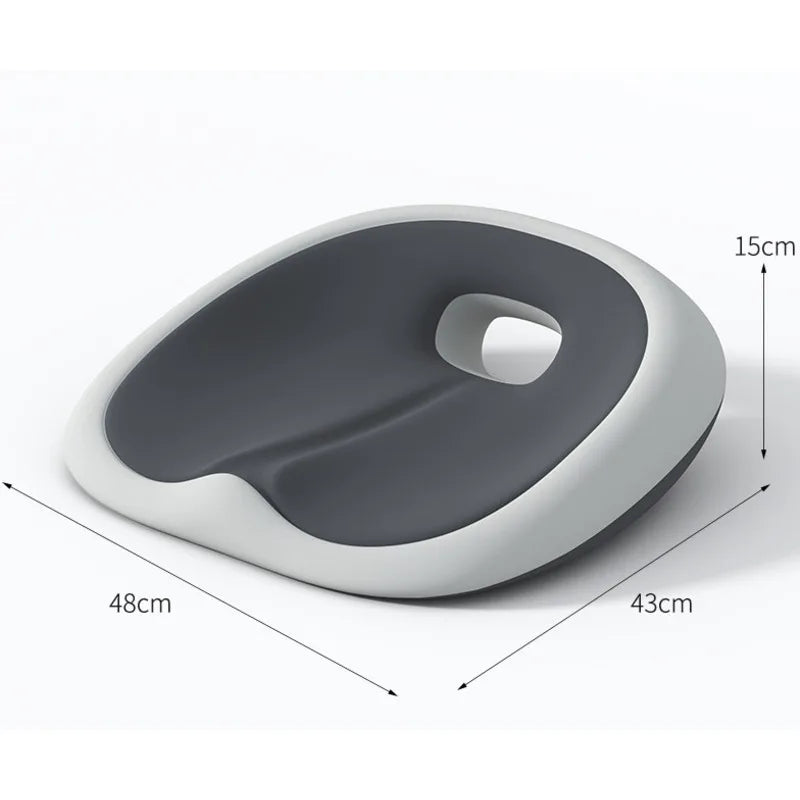 2026 New Seat Cushion Spine Butt Cushion Breathable Comfortable Long Sitting Ergonomic Memory Foam Seat Cushion for Office Chair