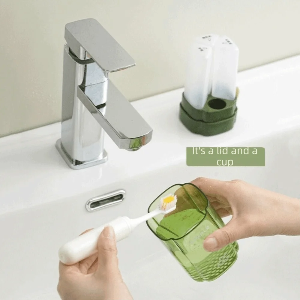 Plastic 4 in 1 Travel Bottle Set Detachable Leak-proof Travel Tube Sets Space Saving Refillable Liquid Dispenser Bottle