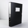 Multifunctional A4 File Organizer Box Thickened Dustproof File Paper Organizer Morandi Color PP Plastic Document Case