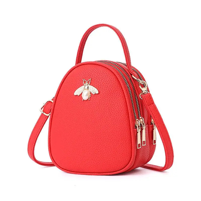Summer New Ins Super Hot Bag for Women 2025 New Bee Bag for Girls Mini Chain Crossover Bag