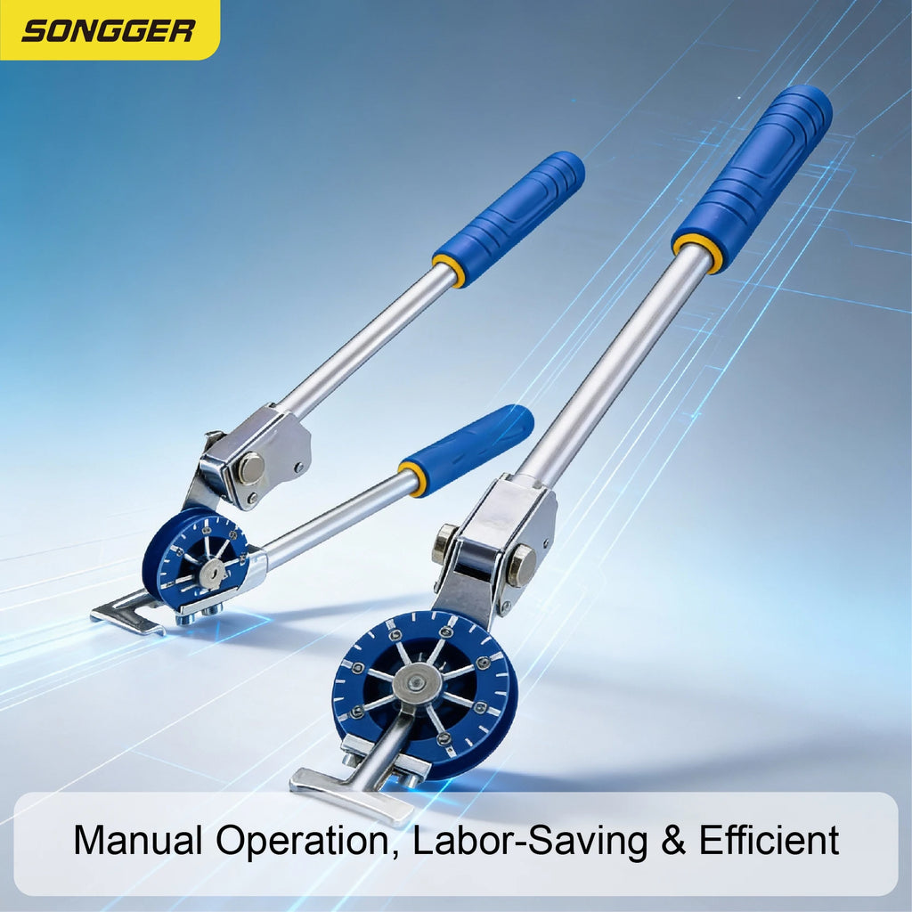VBT Manual Copper Tube Bender Pipe Bending Tool for HVAC Brake Fuel Line 6 8 10mm Portable Handheld Bender
