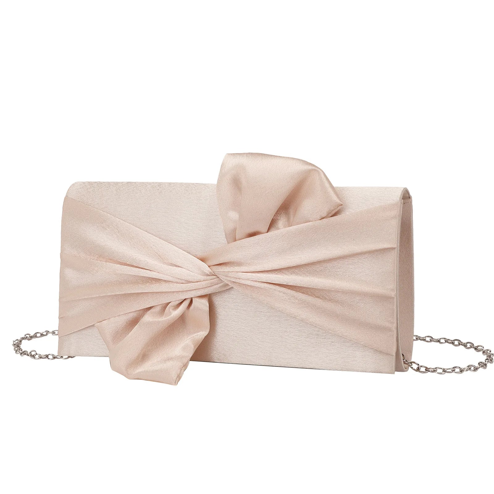 Romantic Fairy Bow Dinner Party Bag Messenger Elegant Evening Clutch Bag Chain Bag Bolsos Fiesta Mujer Bolsos De Mujer Tendencia