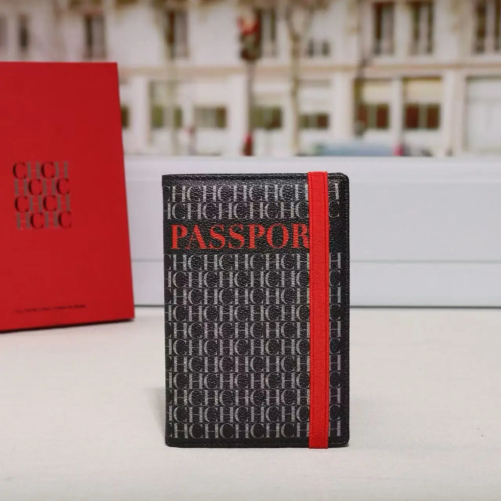 CH Travel Document Card Bag Passport Protective Case Storage Bag Overseas Ticket Holder