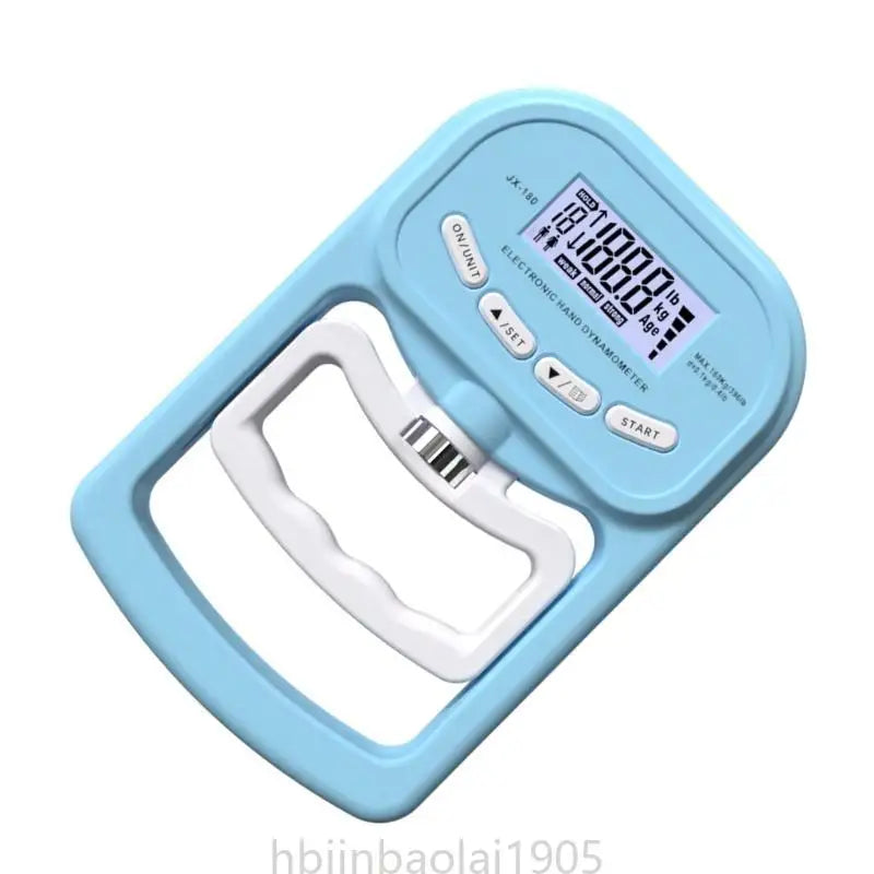 Grip Strength Tester Hand Grip Dynamometer Handhelds Digital Grip Measurement Meter Device Trainer Power 396lbs/180kg