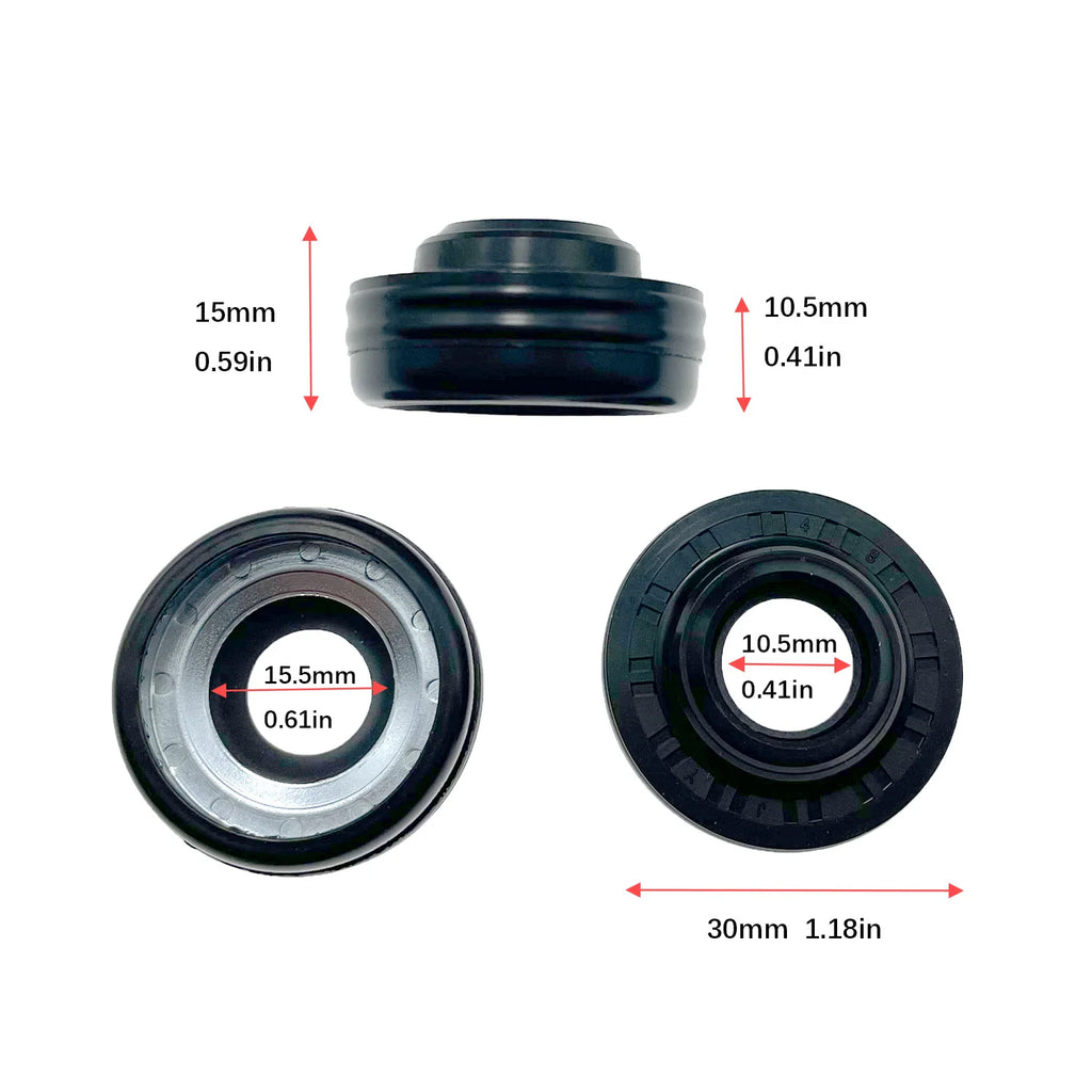 48Pieces automobile air conditioning compressor oil seal set for FS10 7SUB16 MAS90/105 A32 DKS32C 10PA15C/17C HCC V5 shaft seal