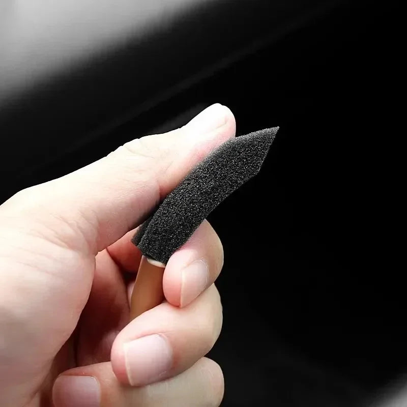 100/1pcs Car Air Conditioner Vent Cleaning Brush Auto Interior Air Outlet Detailing Scrub Sponge Brush Grille Duster Clean Tools