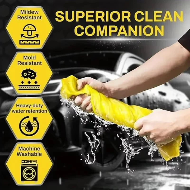 Car Towel Pva Wash Premium Quick-Dry Towel Ultra Absorbent Scratch-Free Reusable For Auto Maintenance Soft Cloth 2026 New