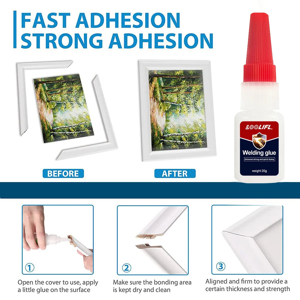 Multi-Purpose Oil-Based Adhesive, Heat Resistant Quick Bond Glue for Shoes Leather Craft Furniture, All Weather Universal Glue