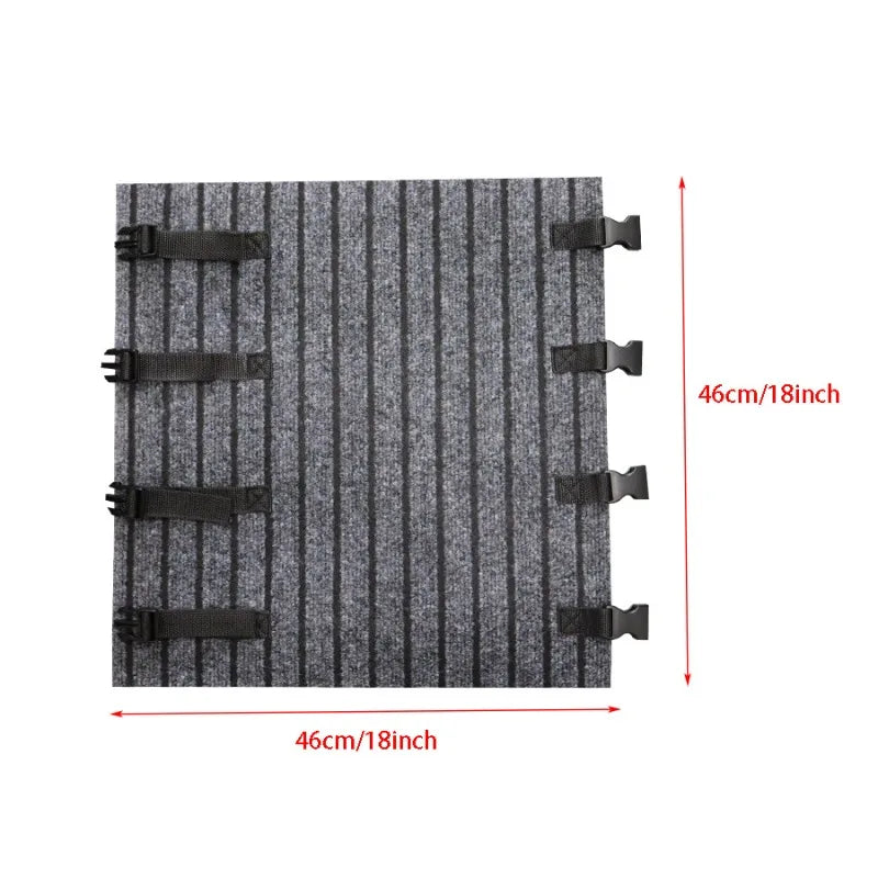 Outdoor Caravan Step Doormat RV Step Stair Carpet Heavy Duty Non-slip Replacement Motorhome Accessories for Travel Camping