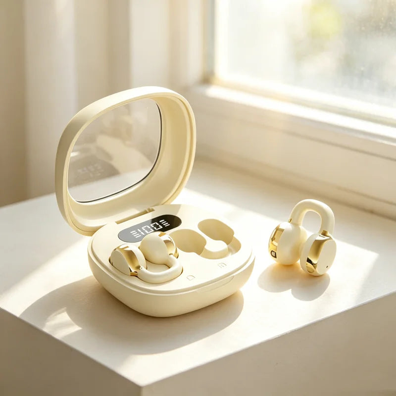 Wireless Bluetooth Headset X31 Bluetooth Headset Power Earbud Digital Display Stereo Headset is suitable for all smart phones.