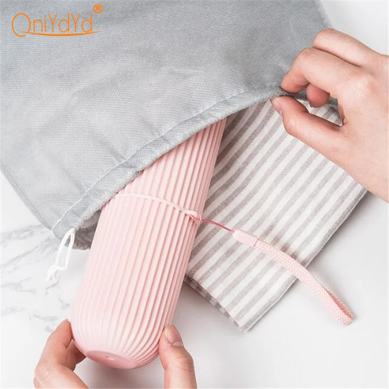 Personal Care Portable Storage Box Toothpaste Toothbrush Protect Holder Beauty Make Up Tool Case for Travel Camping Display