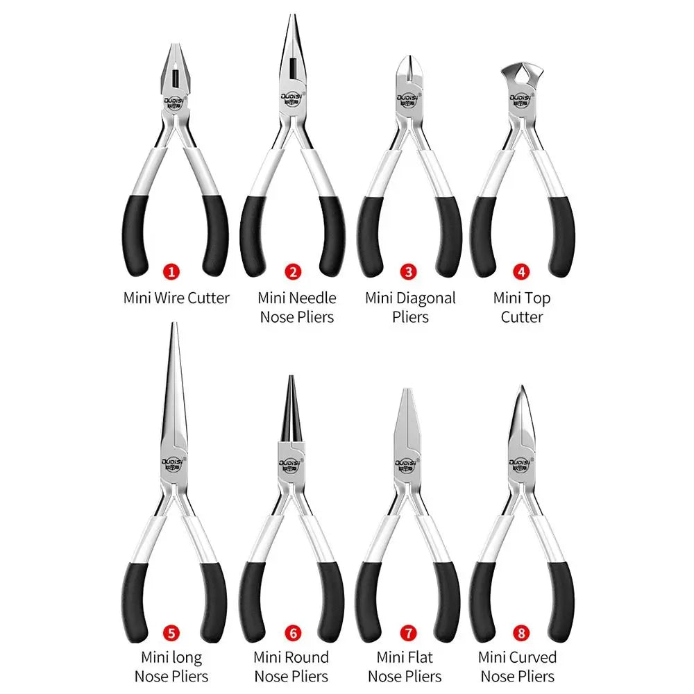 Mini Plier Multi-purpose Wire Cutting Pliers Durable Needle Nose Pliers Jewelry Making Plier For DIY Small Jewelry Hand Tools