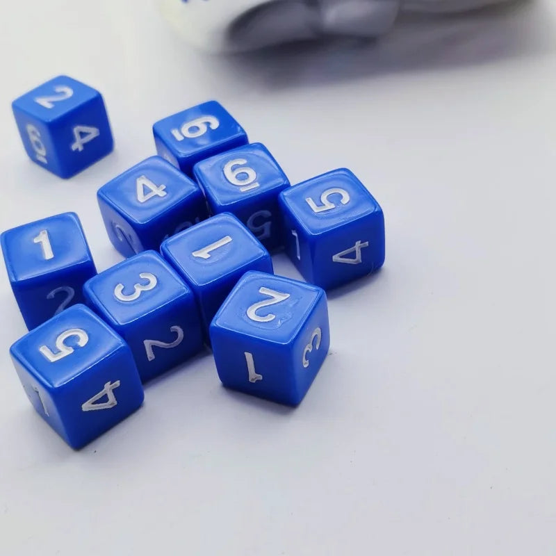 D6 DND  Dice Role 6 Faces Dice Games Set for Dungeons and Dragons RPG MTG Role Playing Table Games