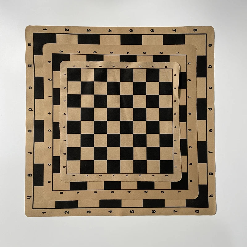 International Chess Board 28/34/43cm/16.93inch Foldable Material International Foldable Game Chess Entertainment