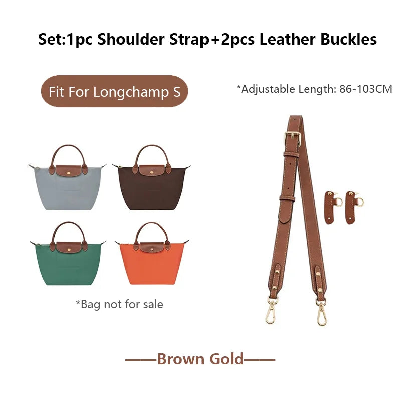 Bag Shoulder Strap For Longchamp S Short Handle Bag Crossbody Bag Strap Adjustable Bag Belt Durable Bag Replacement Accessories