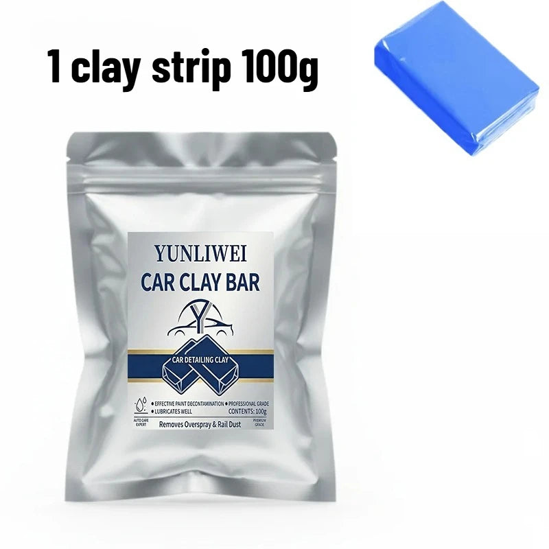 Yunliwei Magic Car Clay Bar for Auto Detailing Professional Paint Cleaning Tool Scratch-Free Soft Pliable Contaminant Remover