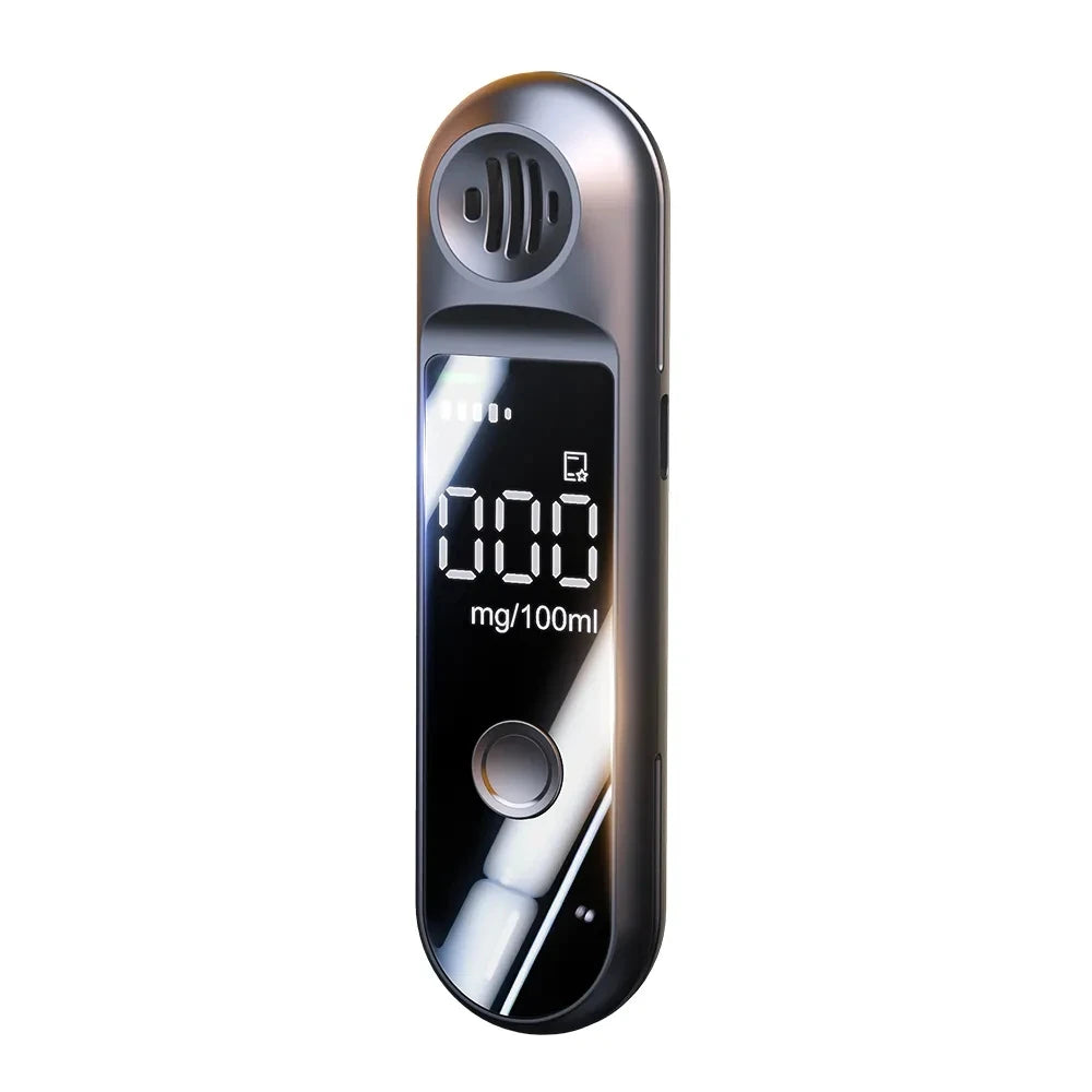 Alcohol Tester with LCD Display Portable Charging Breathalyzer For Drunk Driving Alcohol Alcoholimeter Alcohol Detector