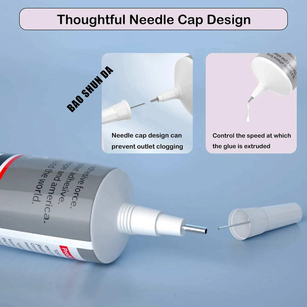 50ml B7000 Clear Liquid Glue, Super Strong Universal Adhesive, Durable Bond for Electronic Repairs, Beading, Stone Decoration, Craft Accessories and Fixing