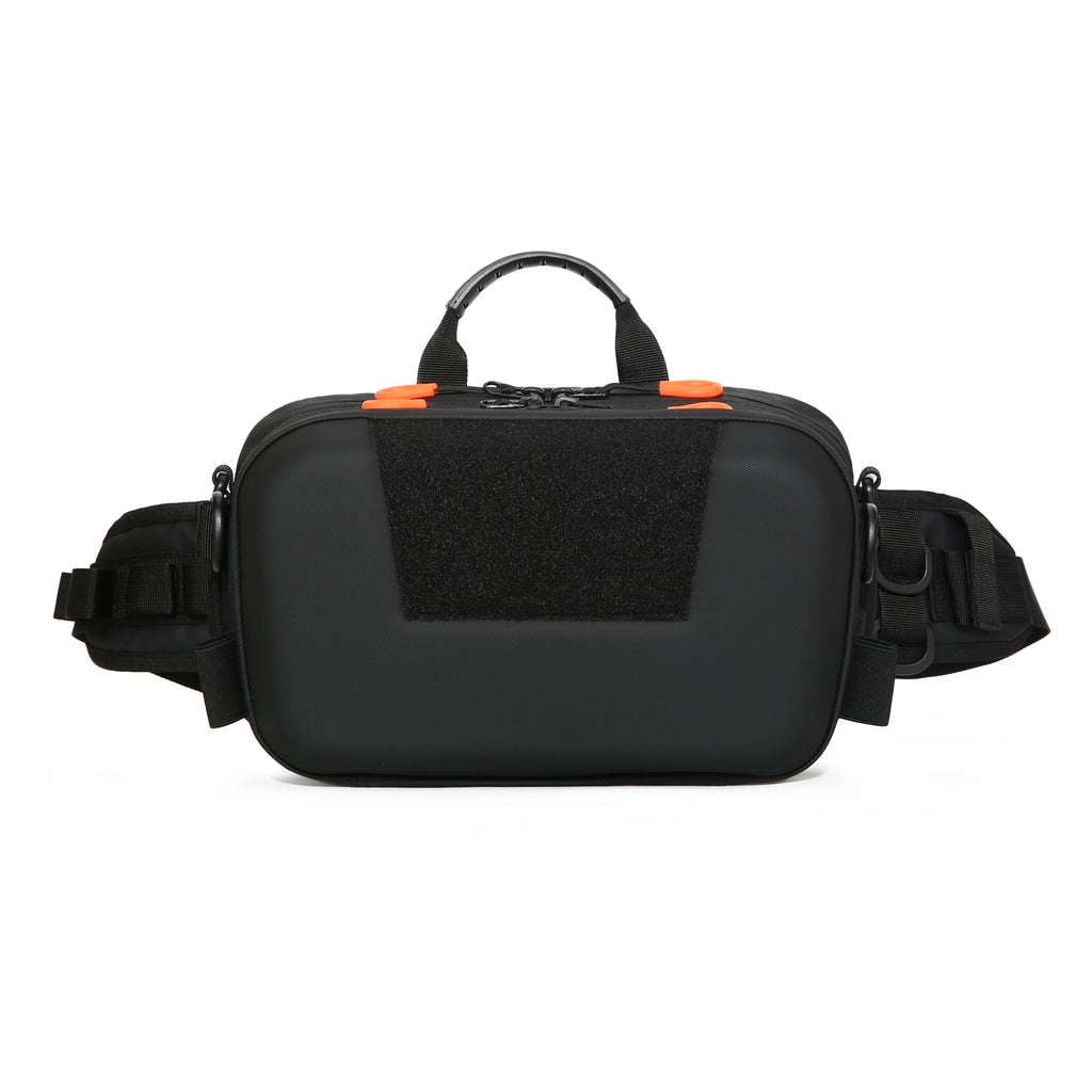 Lure bag fishing gear bag multi-functional waist bag cross-body bag large capacity fishing rod bag