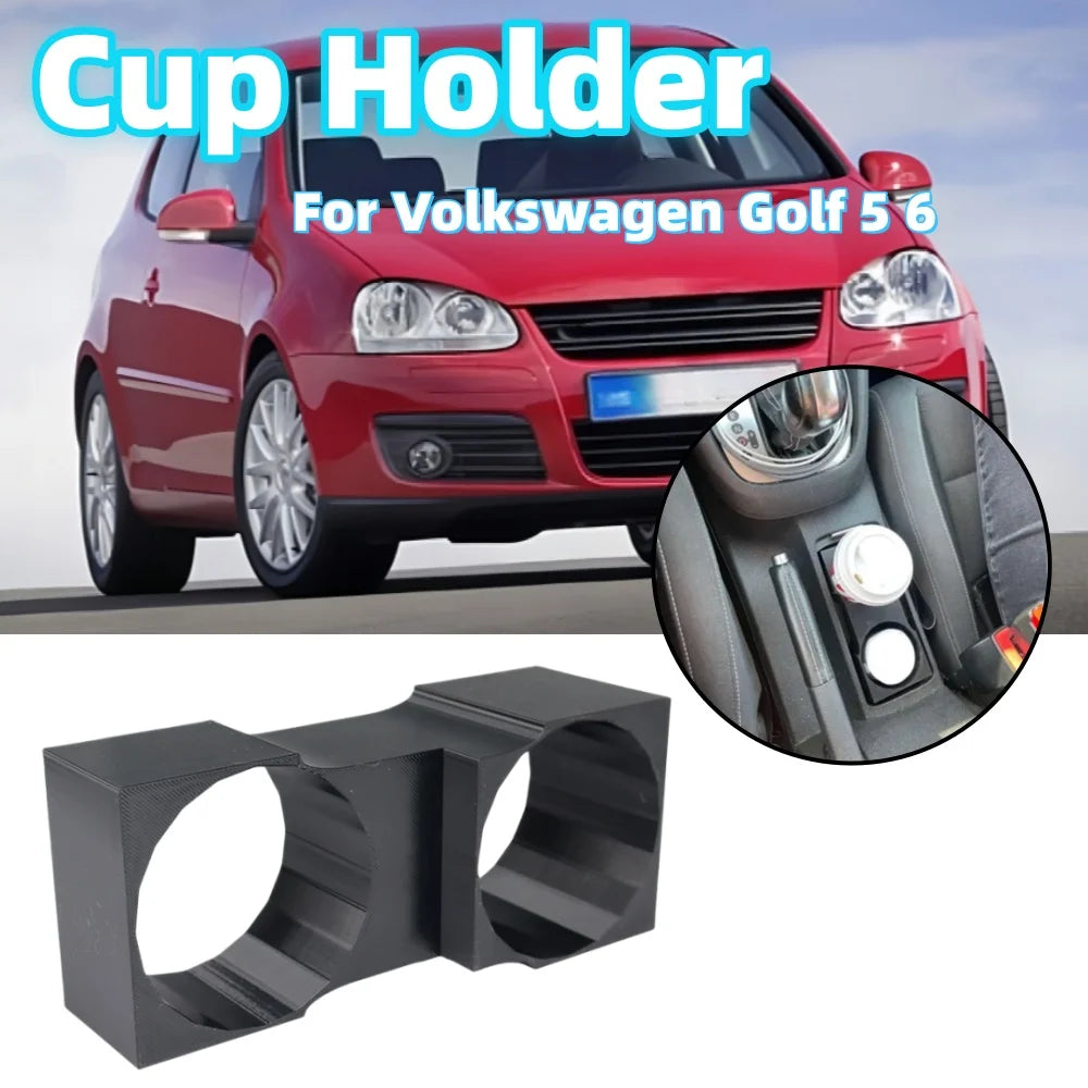 Car Water Cup Holder Central Control Cup Holder Car Interior Storage Accessories For Volkswagen Golf 5 6 Car Cup Mount Holder