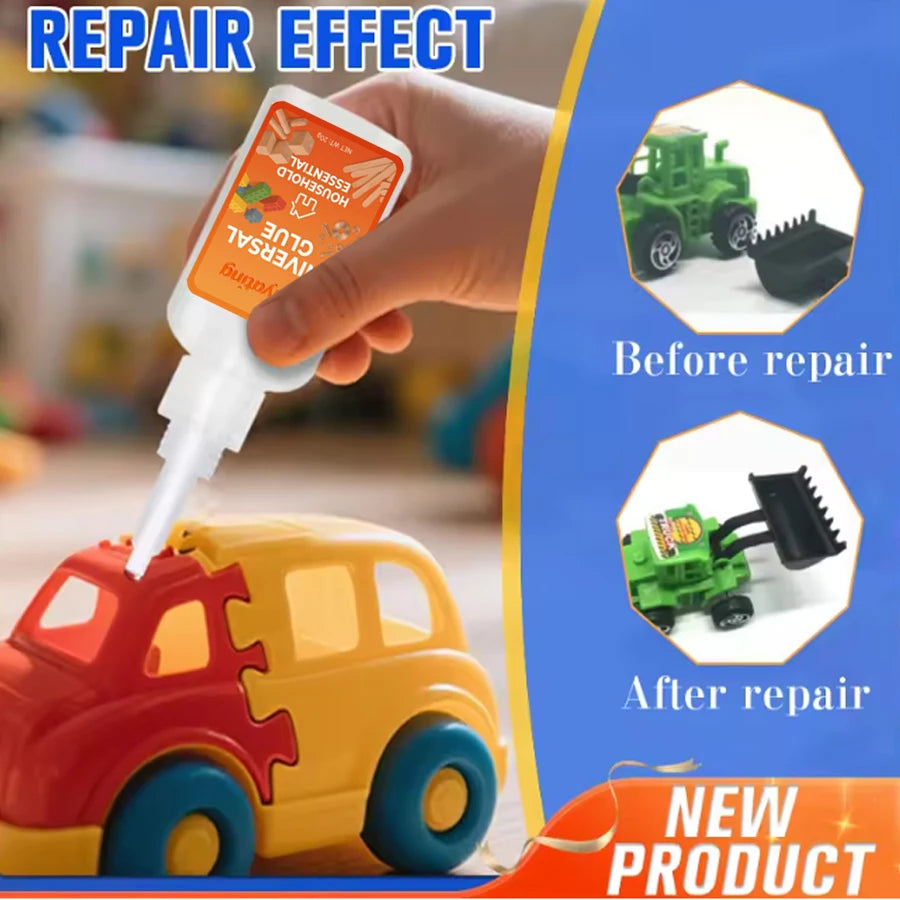 1-3Pcs 20g Universal CA Super Glue, Fast Drying DIY Adhesive for Household Plastic Toys Ornaments Crack Repair