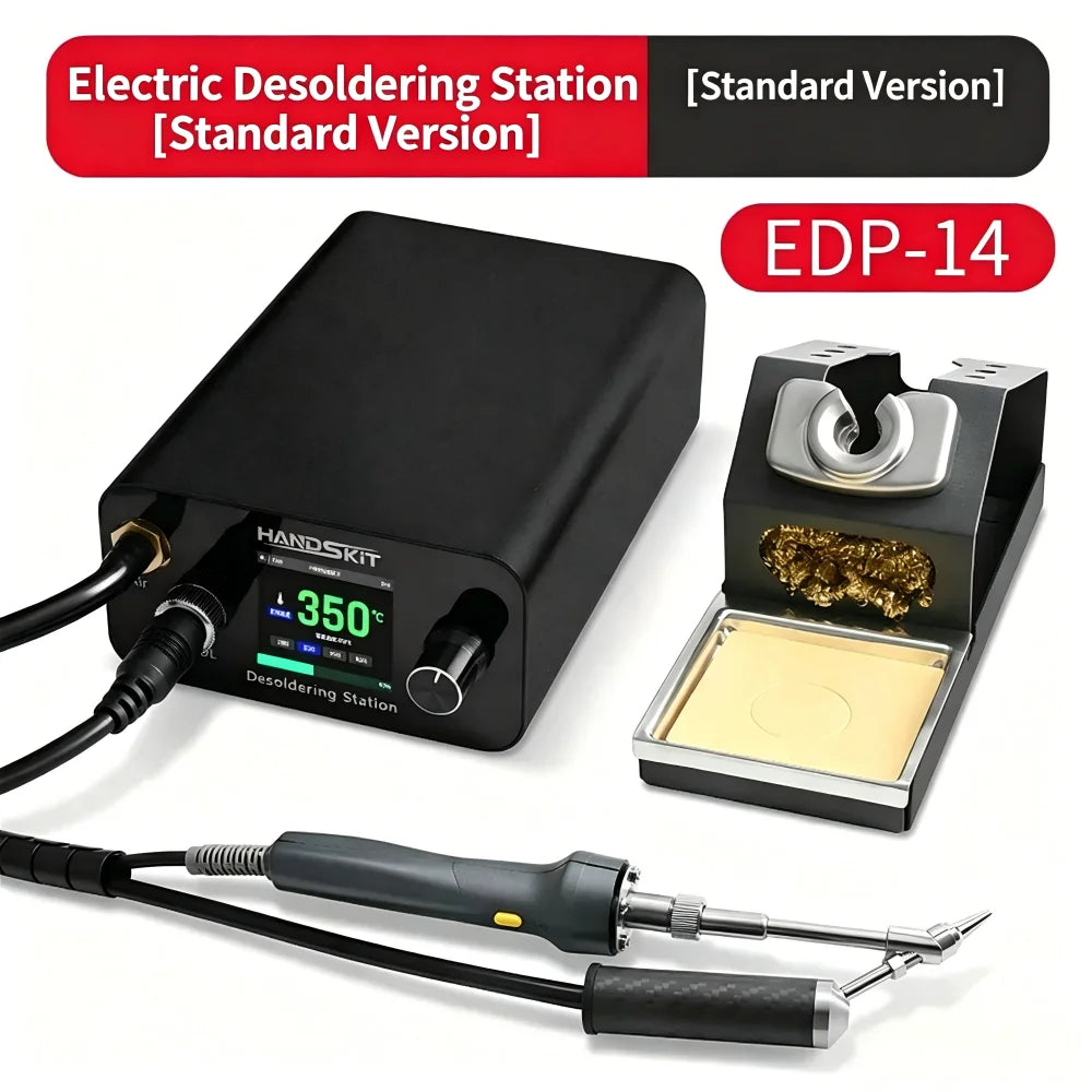 T12A Suction Tin Gun Desoldering Station Hot Air Gun Soldering Iron Suction Pen Intelligent STM 32 Soldering Station