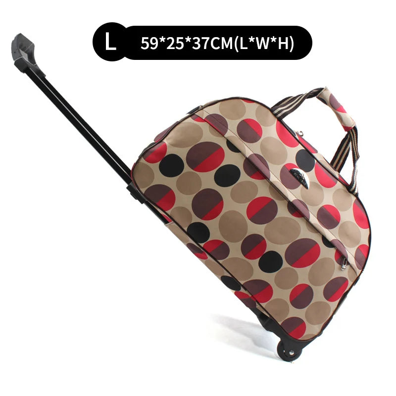 Suitcase And Travel Bags Wheels New Waterproof Large Capacity Carry On Luggage Trolley Handbag Unisex Valises A Roulettes