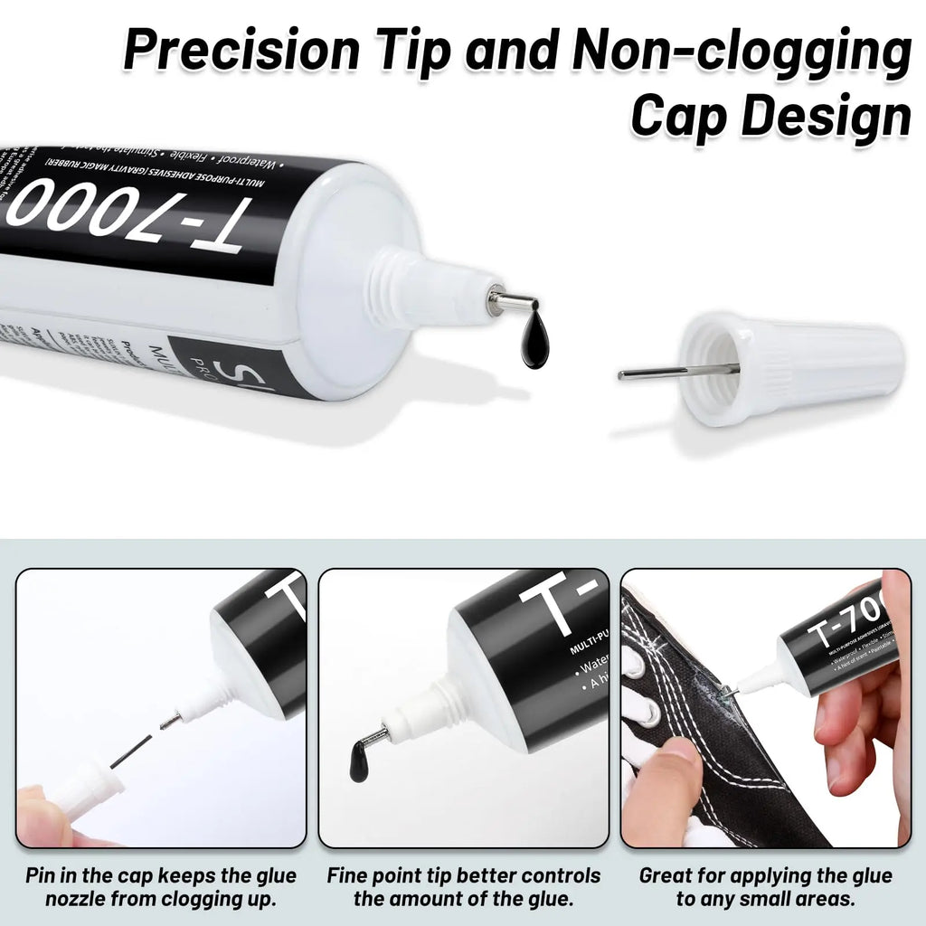 B7000 Transparent Glue Repair Mobile Screen Glue T7000 Black Waterproof Jewelry Craft Glue B7000 Super Strong Instant Adhesives
