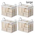 4pcs Clear PVC Storage Bag, Foldable Dustproof Organizer Bin with Handles, Double Zipper Travel Luggage Packing Cube for Clothes