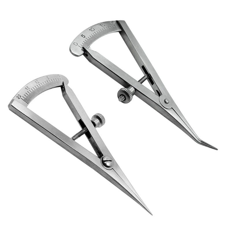 Castroviejo Caliper with Double Scales Double Eyelid Measuring Tool Beauty 3.25"