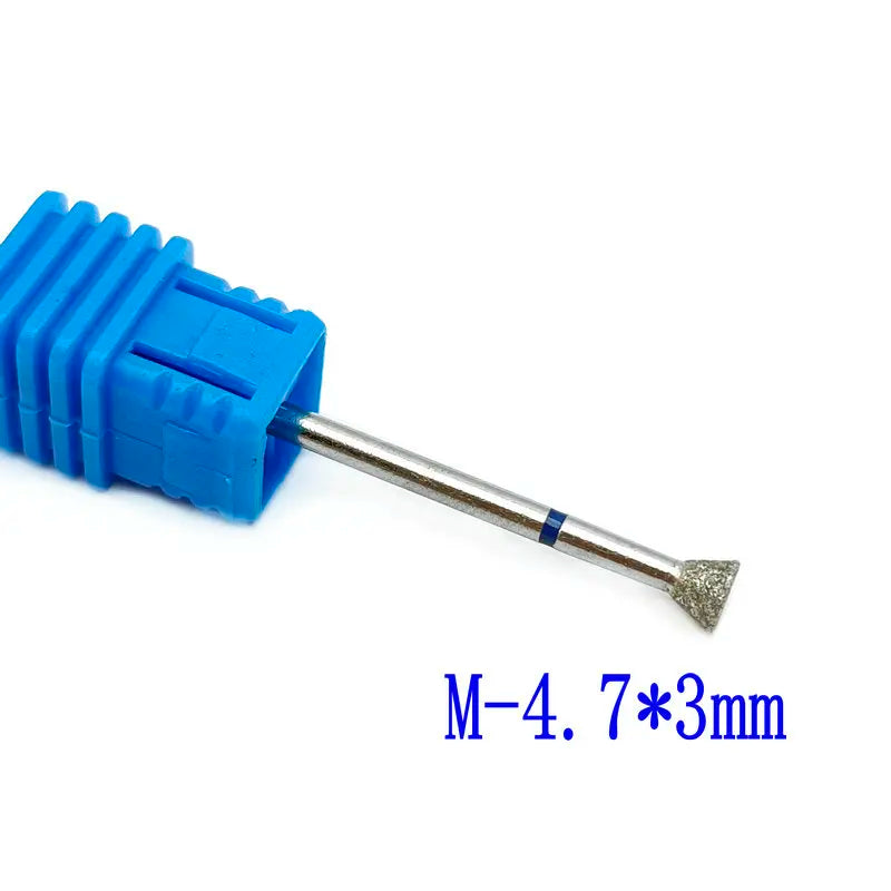1 Pcs Diamond Nail Drill Bit for Manicure Nail Drill Manicure Machine Bit Accessories Cuticle Clean Mill Cutters Removing Gel
