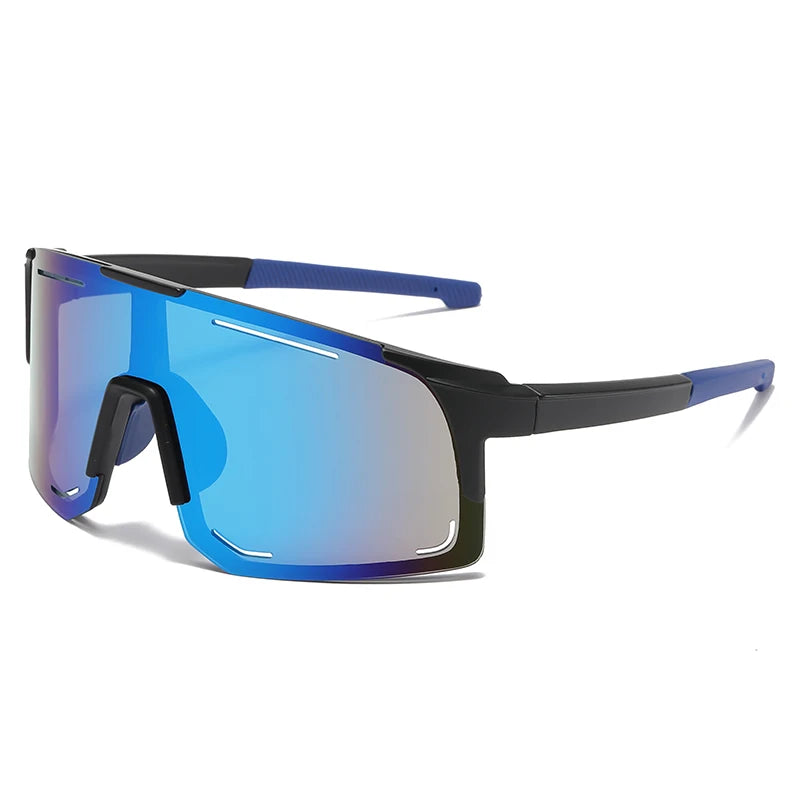 Hiking Square Sports Anti Light Glasses Men Women UV400 Sports Eyeglasses Bicycle Bike Eyewear Road Goggles Wrap Around Shades