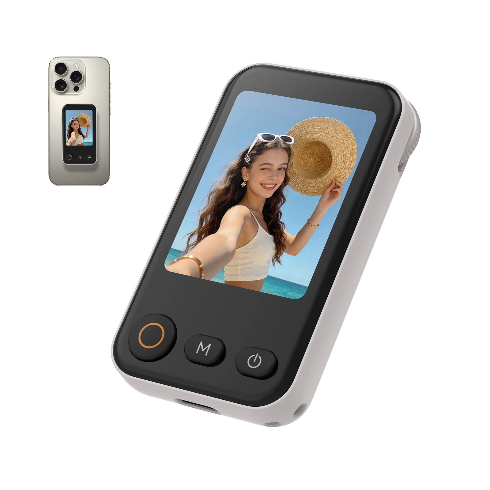 TELESIN 1.7M Screen Monitor Remote Control Wireless Bluetooth Selfie Stick Tripod For Smart Phone Iphone SAMSUNG XIAOMI HUAWEI