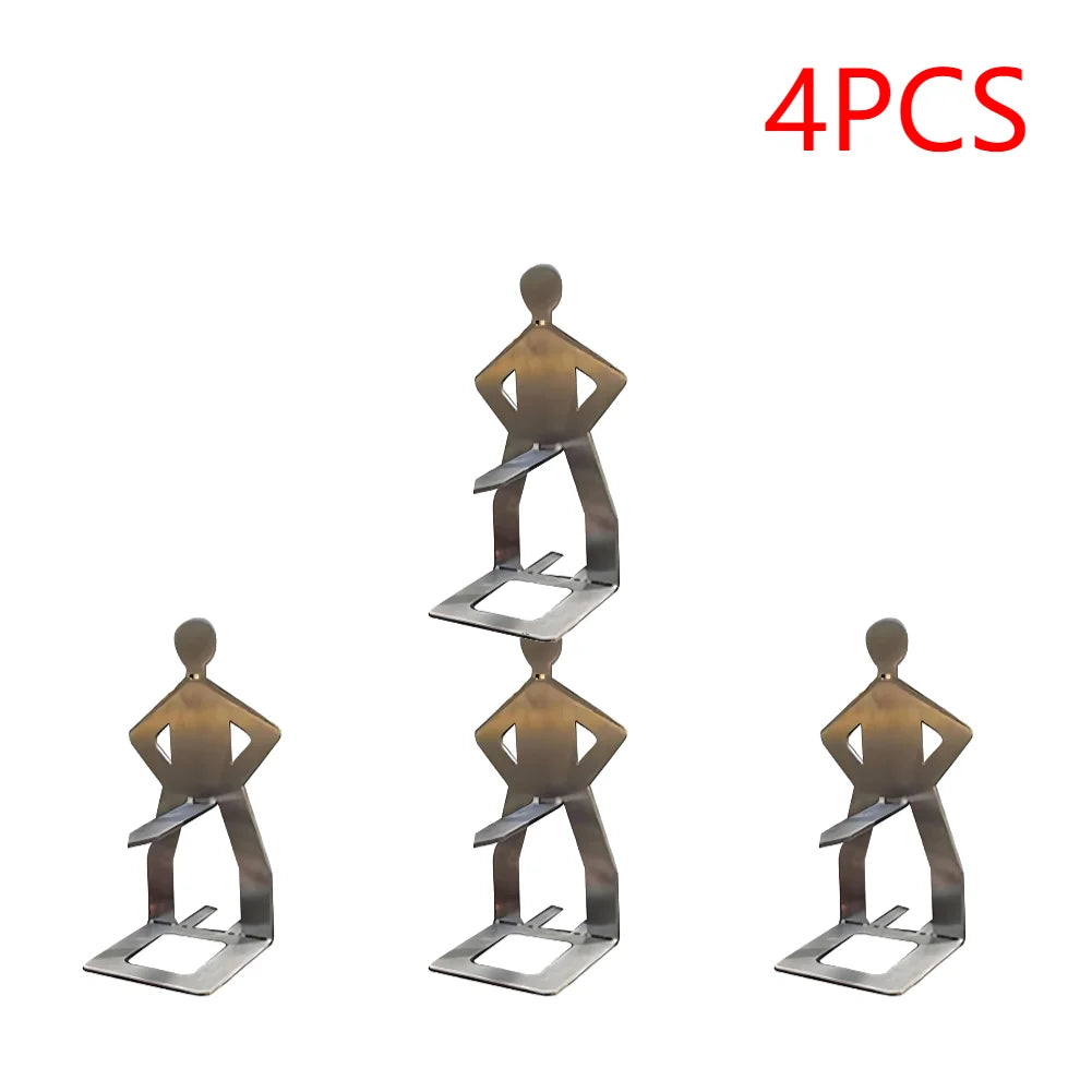 1-5PCS BBQ Sausage Holder Stainless Steel Sausage Roaster Reusable Hot Dog Grill for Outdoor Camping Novelty Party Camping Gifts