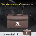 Car Trunk Organizing And Storage Box For  Peugeot 106 108 206 207 208 301 307 308 406 407 408 508 607 2008 3008 5008 RCZ Rifter