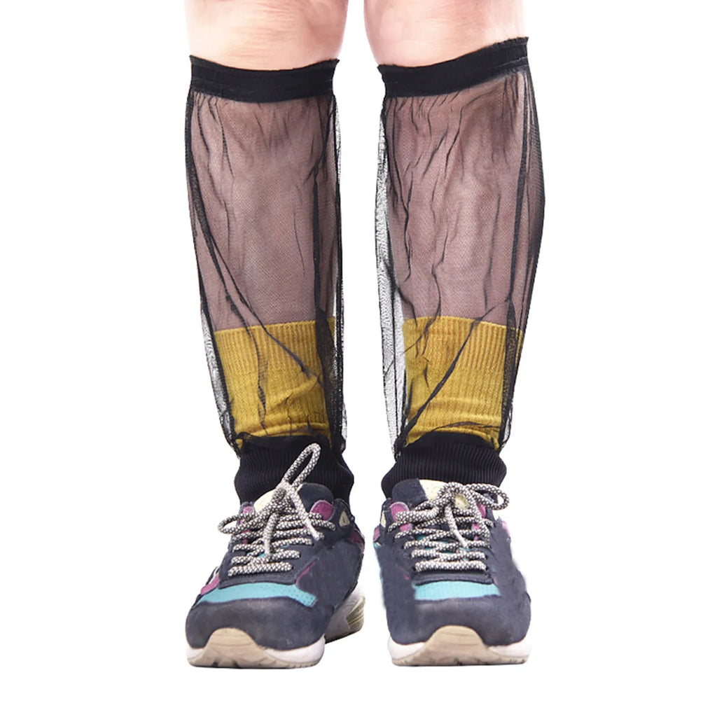 Mesh Net Bite Pants for Legs and Ankles Superior Insect Protection Ultra-Lightweight Compact Design Hiking Camping Travel