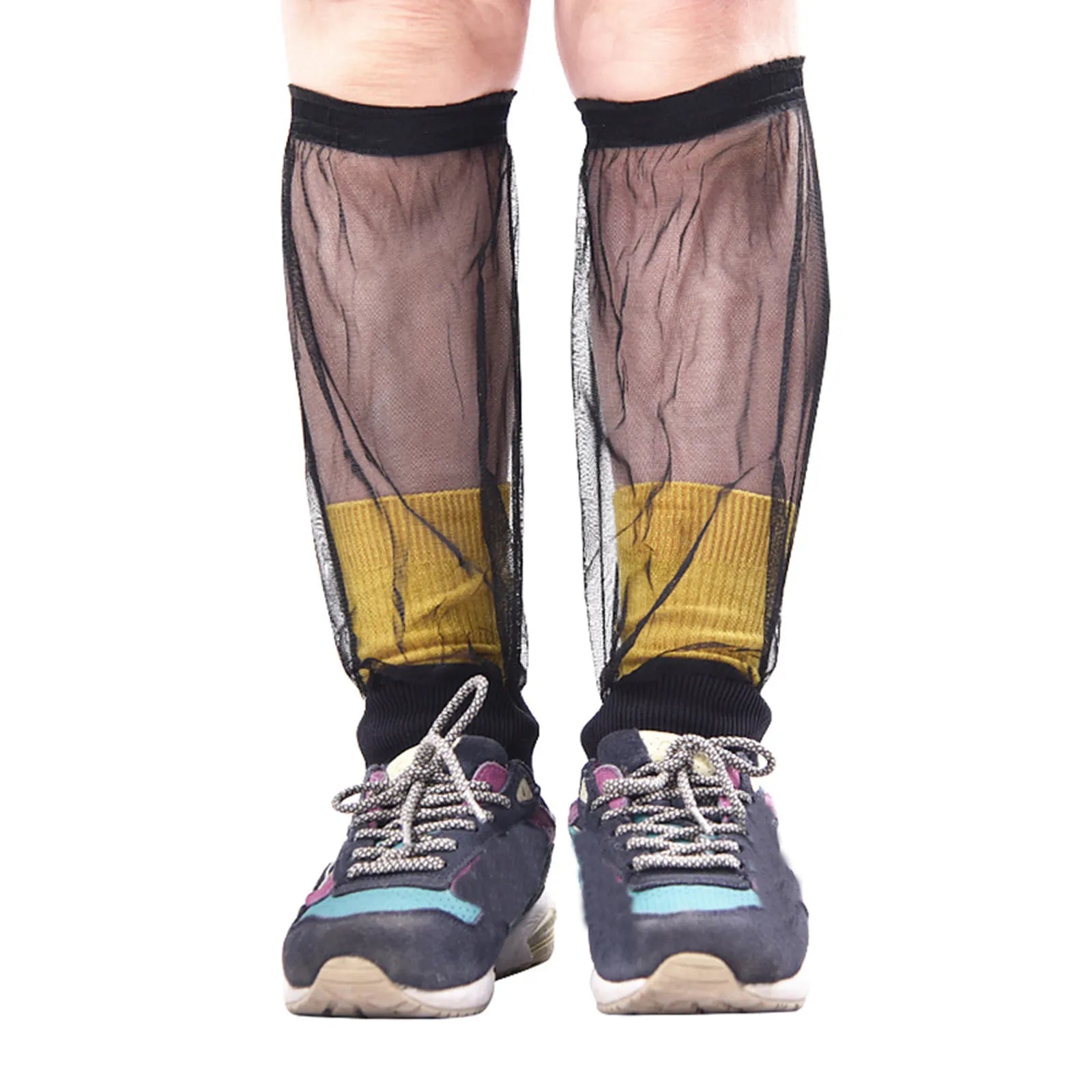 Mesh Net Bite Pants for Legs and Ankles Superior Insect Protection Ultra-Lightweight Compact Design Hiking Camping Travel