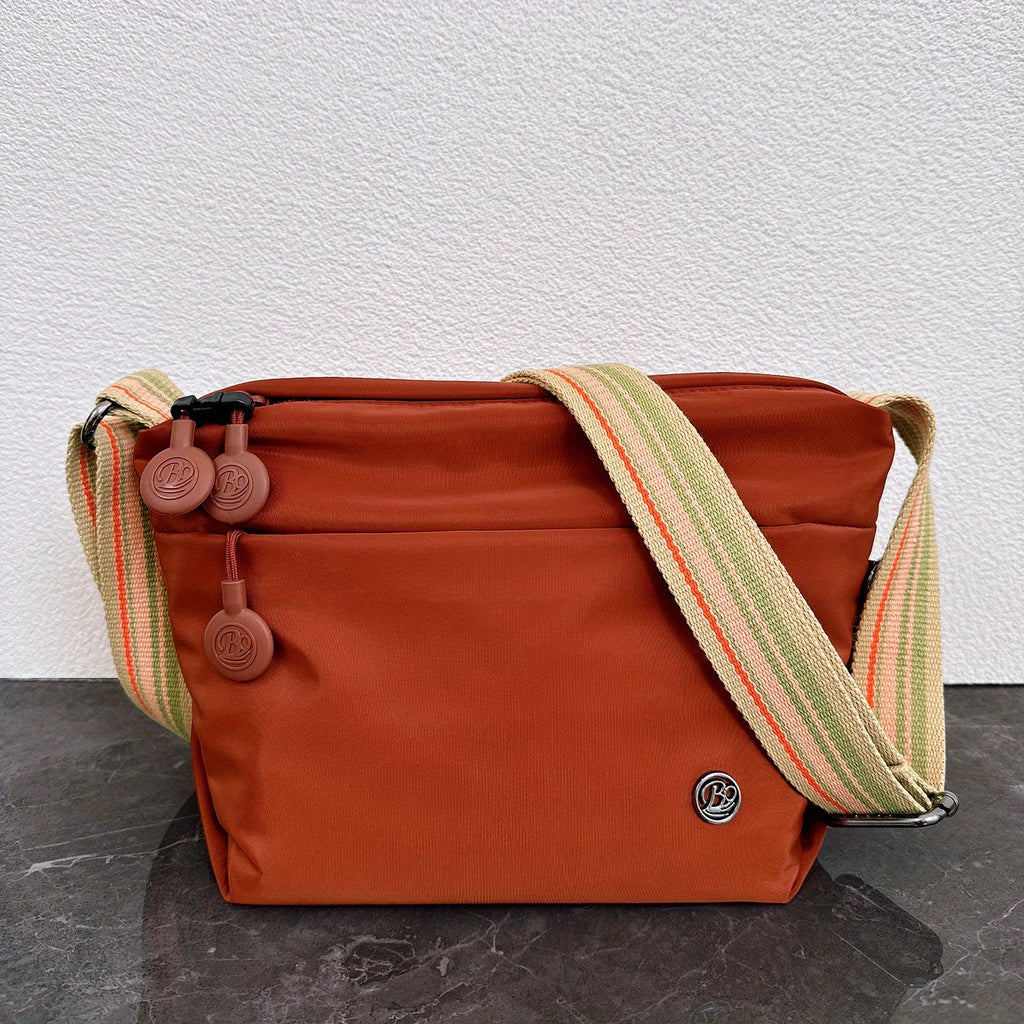 Chic Ultra-light Nylon Crossbody Bags for Women, Designer Bag-Lightweight, Zipper Closure, Adjustable Wide Strap, Cotton Lining