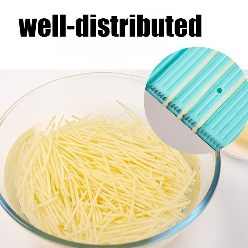 Professional Special Kitchen Grater Julienne Slicer Restaurant Chef Household Potato Grater Hand Guard Vegetable Cutting Machine