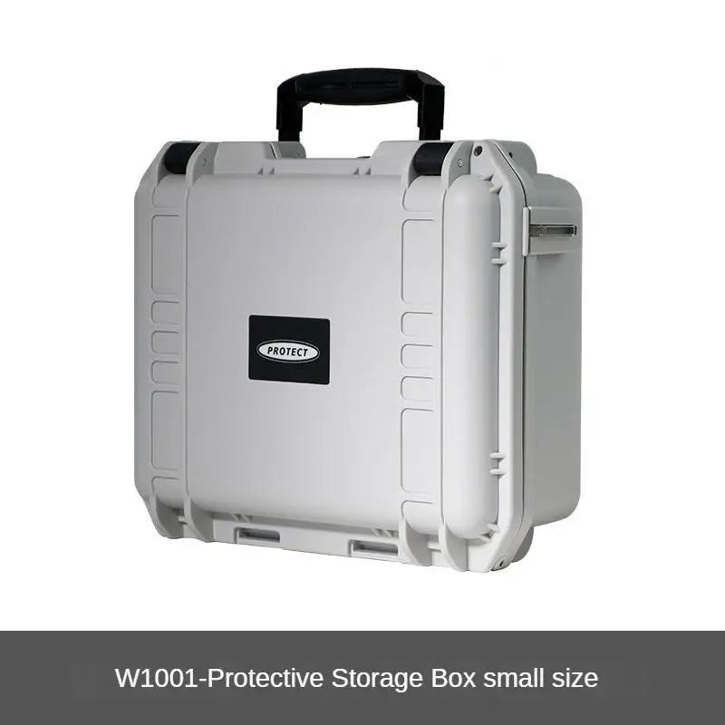 Portable Equipment Toolbox Waterproof Tool Box Hard Case Bag Tool Organizer Case Storage Box Safety Instrument Case PP Suitcase