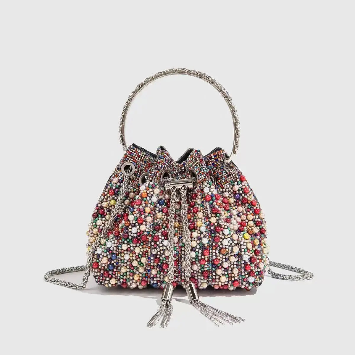 Luxury Designer Women Handbag Glitter Shiny Diamond Clutch Purse Wedding Party Banquet Bag Crystal Rhinestones Evening Bag