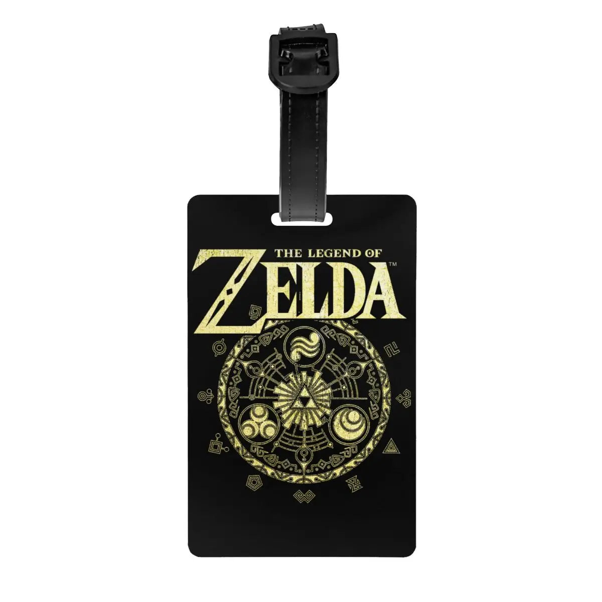Custom The Legend Of Zeldas Luggage Tag Privacy Protection Anime Game Baggage Tags Travel Bag Labels Suitcase