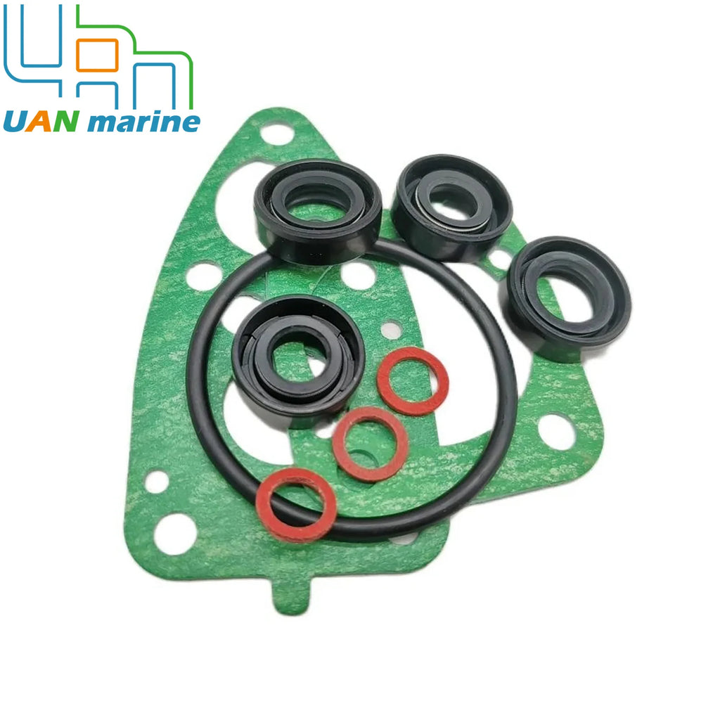 Sierra 18-0028 Lower Unit Seal Kit Compatible with Yamaha Outboard 2&4 Stroke 4 5 HP F4 Engines Models 6E0-W0001-C1 6E0-W0001-21