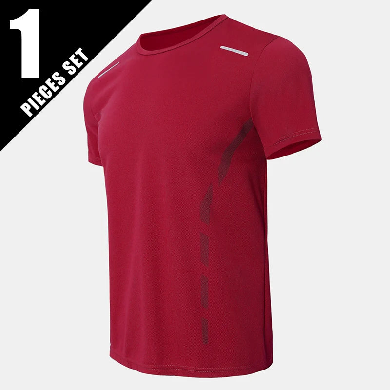 6/1-Piece Men's Short Sleeved Youth Printed Top For Spring And Autumn Sports Breathable And Comfortable Home Fashion T-shirt