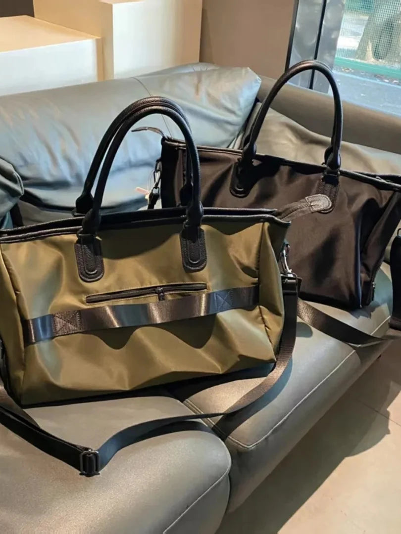 Soft Shoulder Bag Unisex Travel Sports Fitness Crossbody Handbag Oxford Cloth Material No Pull Rod Summer 2025