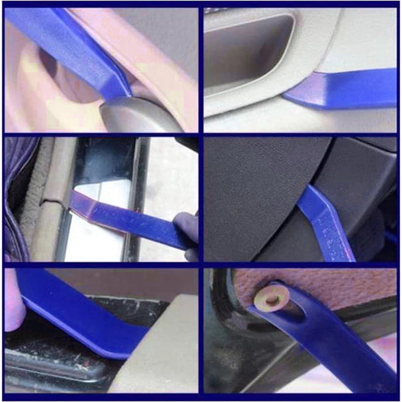 Universal Car Clip Pliers Fastener Remover Pry Tools Kit Auto Trim Removal for Car Dash Door Panel Window Molding Remover