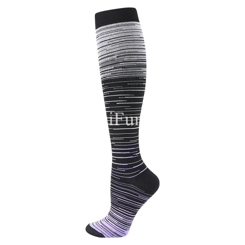 1 Pair Compression Socks Women And Men Stockings Best Medical Nursing Hiking Travel Flight Socks Running Fitness Socks