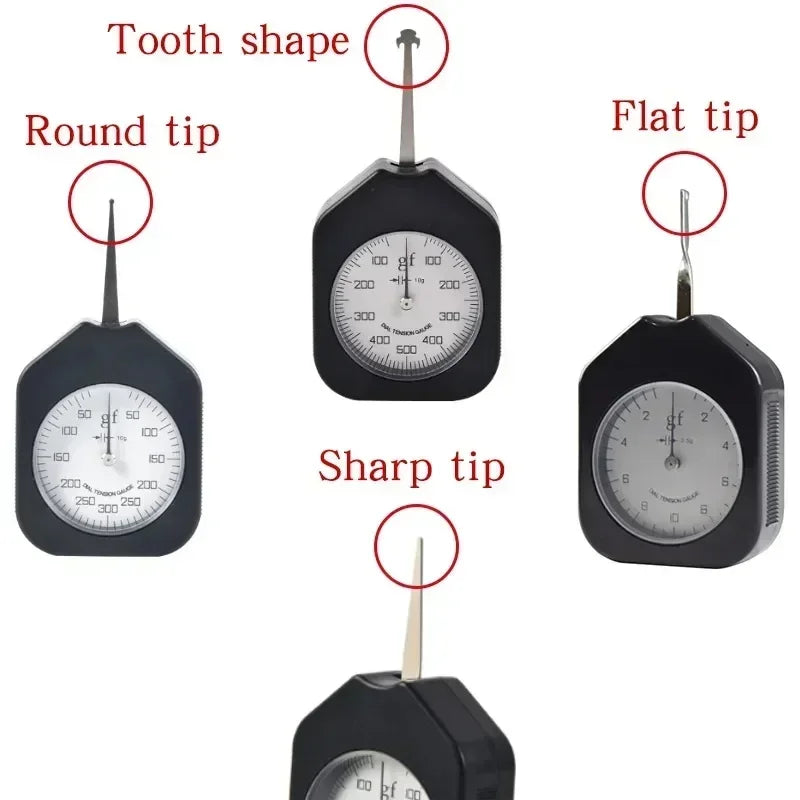 ATG Digital Tension Meter Orthodontics Dial Gram Force Gauge ATN Tesionmeter for Contact/ Precision Pressure Electronic Tesion